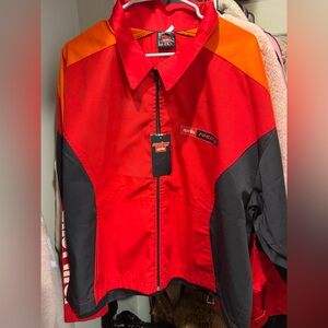 ILIA Red and Orange Men's Jacket